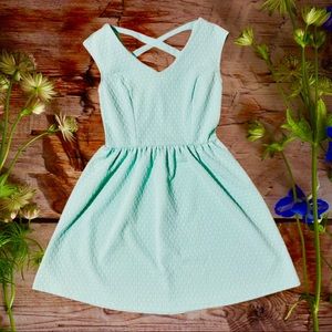 No Boundaries, green dress, size 7-9
